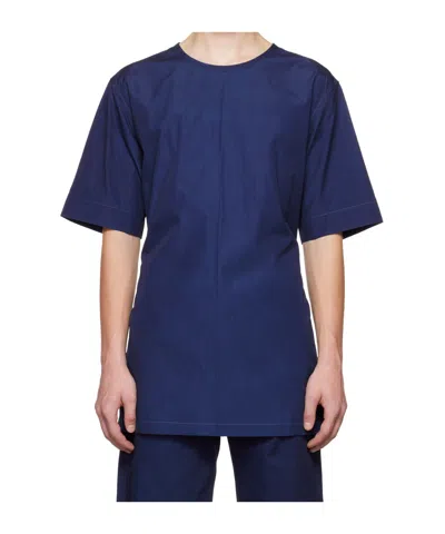 Rier Backless T-shirt In Purple