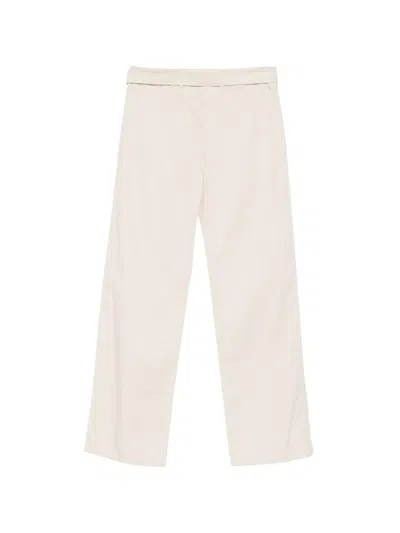Rier Belted Suit Trousers In Neutral
