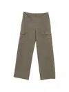 Rier Belt-loop Cargo Pants In Gray