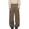 Rier Belt-loop Cargo Pants In Gray