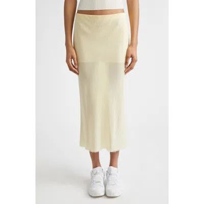 Rier Bias Cut Wool Skirt In Multi