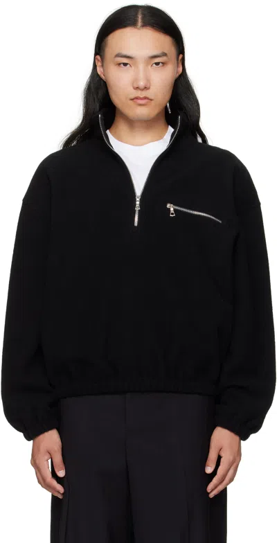 RIER BLACK FLEECE SWEATER