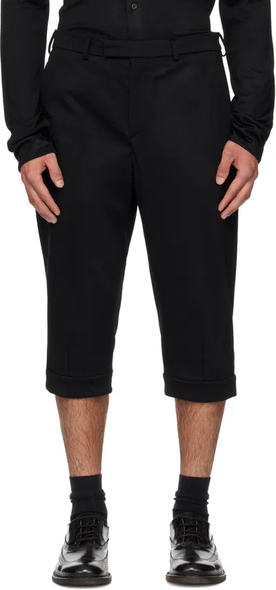 Rier Black Knickerbocker Shorts