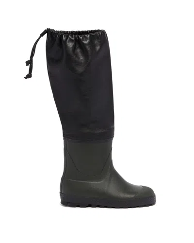 RIER BLACK RAIN BOOTS