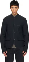 Rier Welt-pockets Collar Jacket In Black