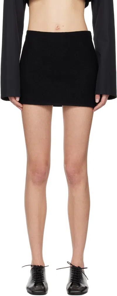 Rier Black Walker Miniskirt