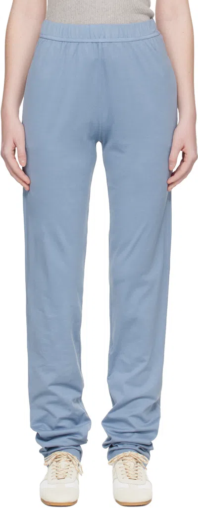 Rier Blue Jersey Cotton Trousers