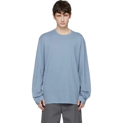 Rier Blue Long Sleeve T-shirt