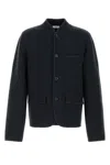 Rier Blue Wool Jacket In Blue