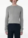 Rier Boucle-knit Wool Sweater In Multi
