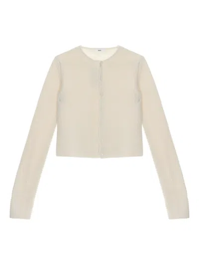 Rier Button-down Cardigan In Neutral