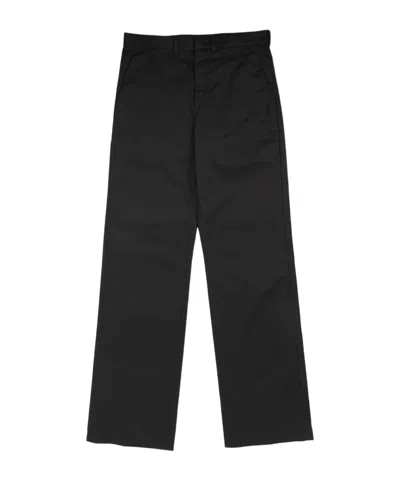 Rier Casual Pants With Belt Loops In Black