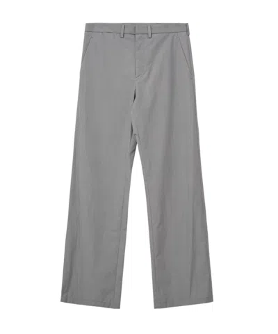 Rier Casual Pants With Belt Loops In Gray