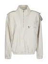 Rier Short Zip-front Jacket With Removable Hood