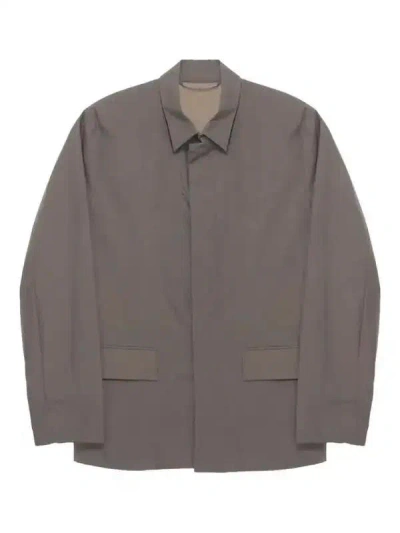 Rier Chic Button-up Jacket In Argile
