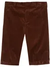 Rier Corduroy Bermuda Shorts In Brown