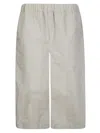 Rier Cotton Bermuda Shorts With Elastic Waist