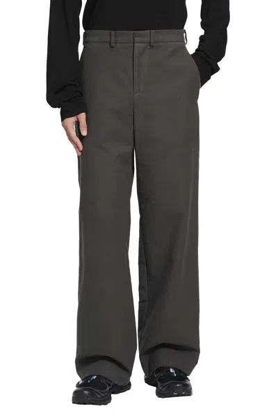 Rier Cotton Trousers In Green