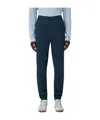 Rier Elasticated Straight-leg Pants In Blue