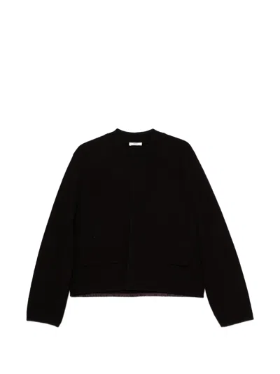 Rier Felted Collarless Jacket In Purple