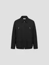 Rier Collared Field Jacket In Black