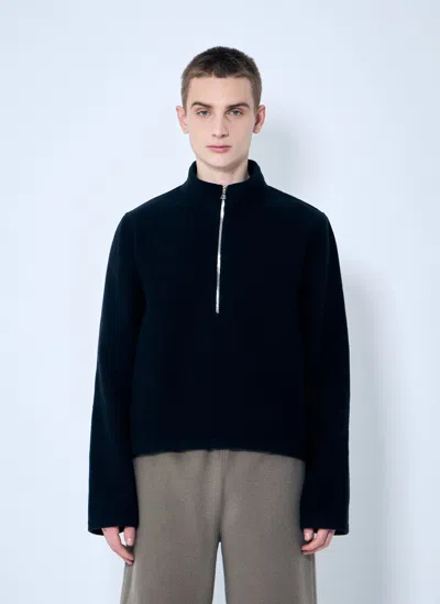 Rier Fleece City Sweatshirt In Black