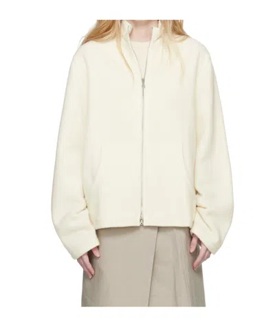 Rier Fleece Full-zip Jacket In Neutral