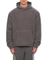 Rier Hooded Fleece Sweatshirt Men In Grey