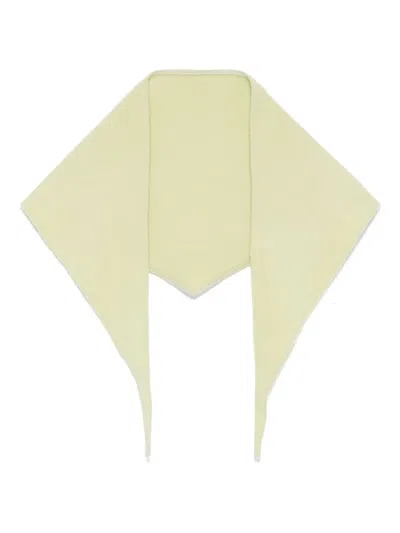 Rier Fleece Scarf In Green