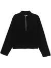 Rier Fleece Sweatshirt In Black