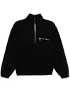 Rier High-neck Zip-up Jacket In Black