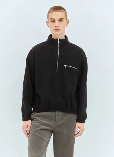 Rier Fleece Sweatshirt In Black