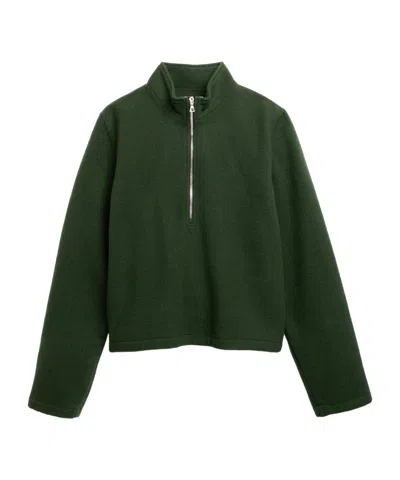 Rier Fleece Sweatshirt In Green