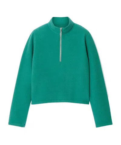 Rier Fleece Sweatshirt In Green
