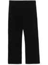 Rier Fleece Trousers In Black
