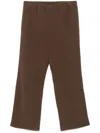 Rier Fleece Trousers In Brown