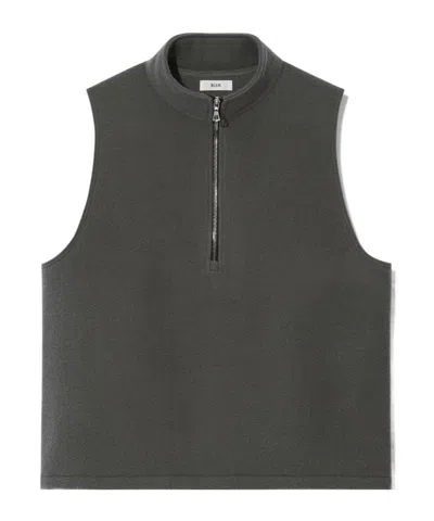 Rier Fleece Vest In Brown