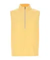 Rier Fleece Vest In Yellow