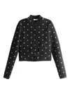 Rier Flowers Jacket In Black