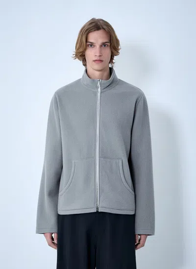 Rier Full-zip Fleece Jacket In Gray