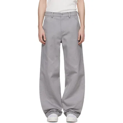 Rier Gray Antique Gabardine Trousers