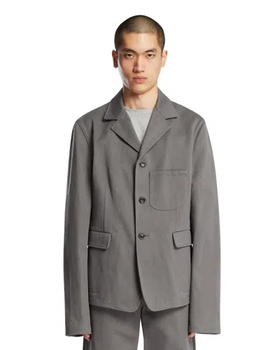 Rier Gray Cotton Jacket