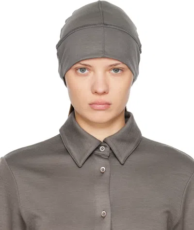 Rier Gray Polar Jersey Beanie