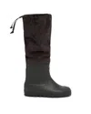 Rier Gray Rain Boots In Black