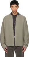 Rier Tyrolean Button-up Cardigan In Gray