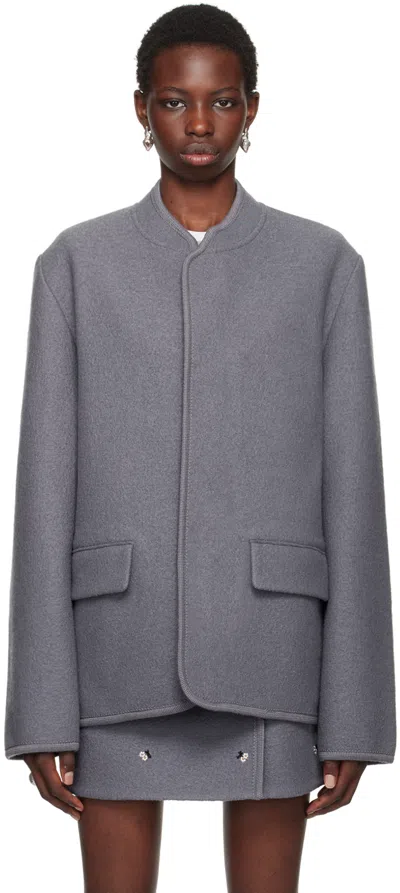 Rier Gray Walker City Jacket In Castelrock