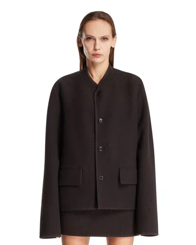 Rier Gray Walker Wool Jacket In Gray Grigio   #626262