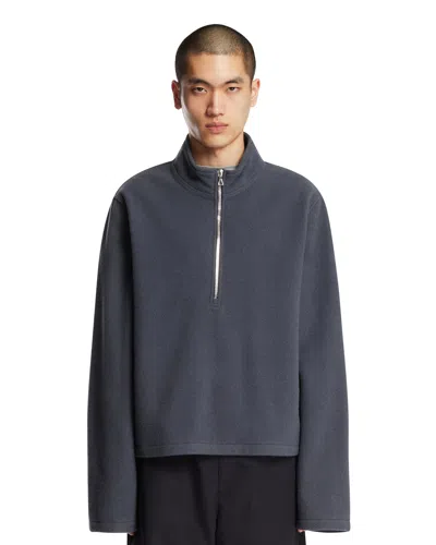 Rier Gray Wool Fleece Sweater