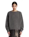 Rier Gray Wool Sweater In Gray