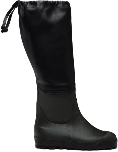 RIER GREEN & BLACK FARMER RAIN BOOTS